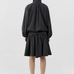 St Agni Balloon Jacket in Magnet - outfit inspiration