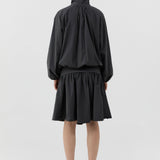 St Agni Balloon Jacket in Magnet - outfit inspiration
