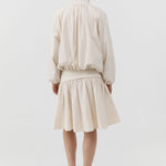 St Agni Balloon Jacket in Talco - outfit inspiration