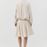 St Agni Balloon Jacket in Talco - outfit inspiration