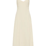 St Agni Panelled Bustier Dress in Talco