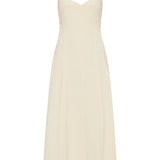 St Agni Panelled Bustier Dress in Talco