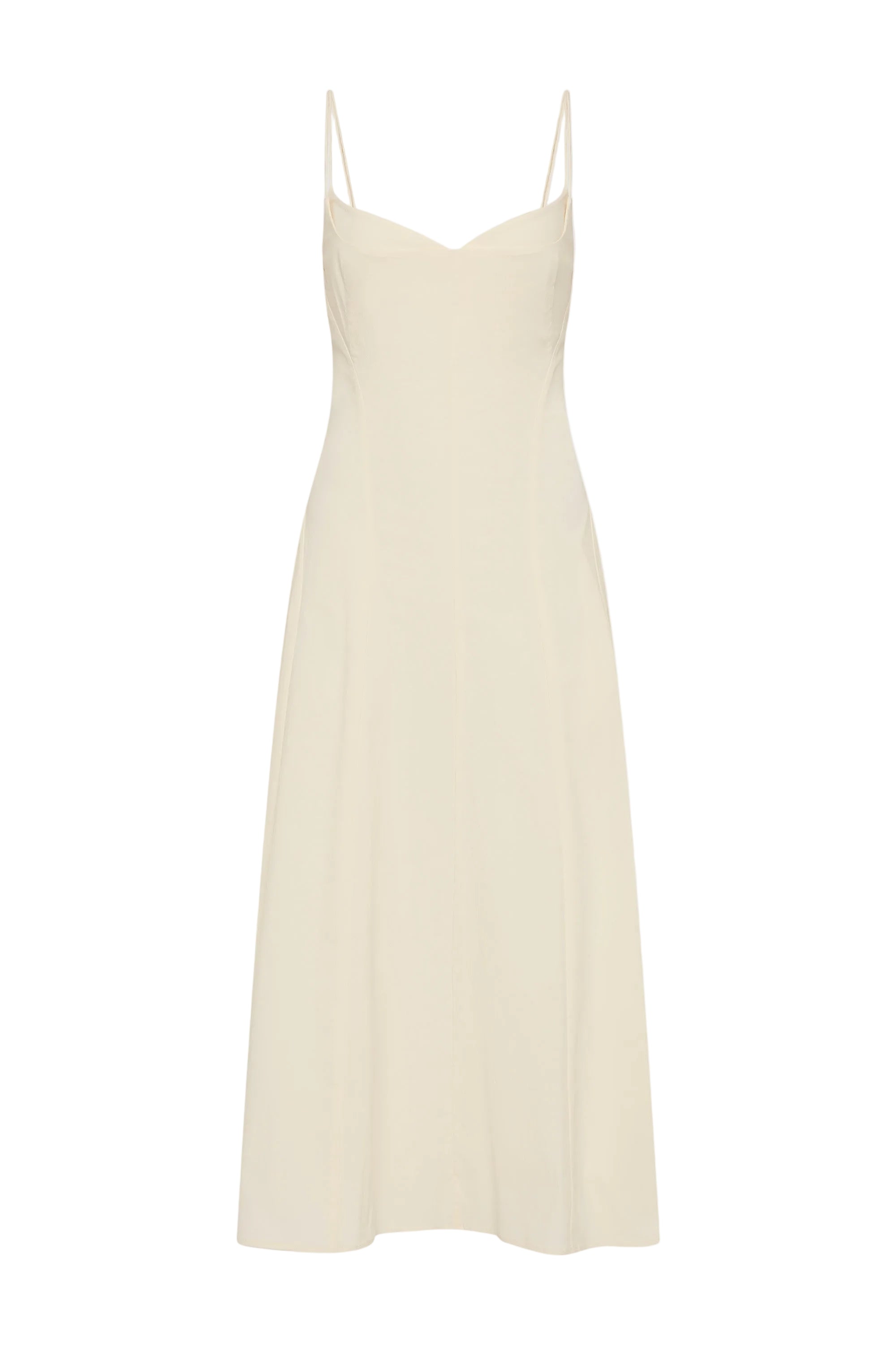 St Agni Panelled Bustier Dress in Talco