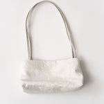 St Agni Petit Origami Bag in Talco - styled look