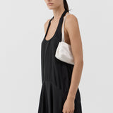 St Agni Petit Origami Bag in Talco - outfit inspiration