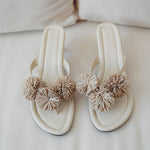St Agni Urchin Heel 50 in Parchment - outfit inspiration