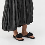 St Agni Urchin Slide in Black - outfit inspiration