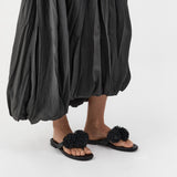 St Agni Urchin Slide in Black - outfit inspiration