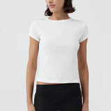 St Agni Organic Cotton Baby Tee in White