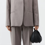 St Agni Lattice Weave Bon Bon Bag in Black