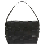 St Agni Woven Envelope Mini Tote in Black