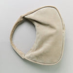 St Agni Suede Large Bon Bon Bag in Rock - close up