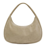 St Agni Suede Large Bon Bon Bag in Rock