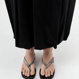 St Agni Opanka Slide in Savannah - styled look