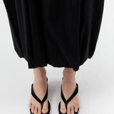 St Agni Suede Opanka Heel in Black - outfit inspiration