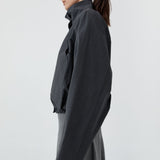 St Agni Technical Cotton Carpenter Jacket in Iron Glaze