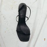 Studio Amelia Cross Front 70 Heel in Black