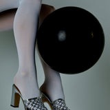 Studio Amelia Silas 90 Mule in Silver