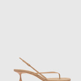 Studio Amelia Wishbone 50 Heel in Beige