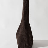 St Agni Suede Soft Bag in Coffee