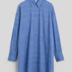 Toteme Long Summer Shirt in Cobalt