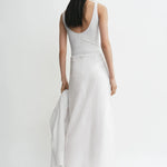 Toteme Tie Waist Skirt in White