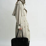 Toteme Crisp Summer Trench in Clay