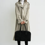 Toteme Crisp Summer Trench in Clay