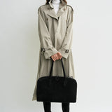 Toteme Crisp Summer Trench in Clay