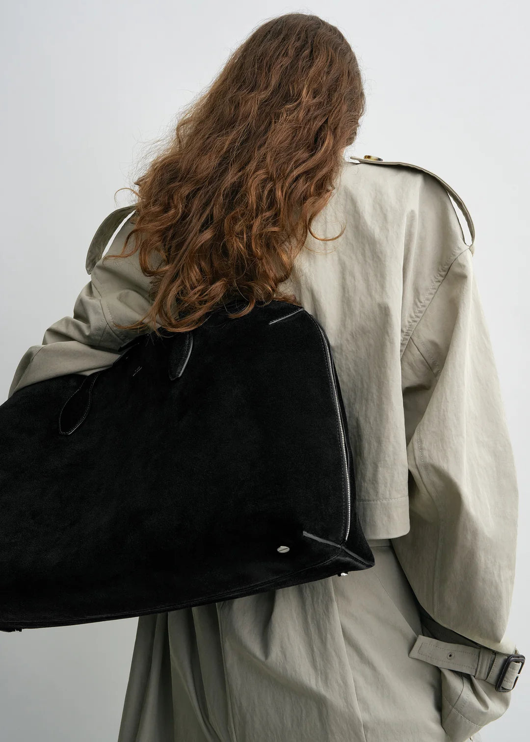 Toteme Crisp Summer Trench in Clay