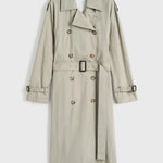 Toteme Crisp Summer Trench in Clay