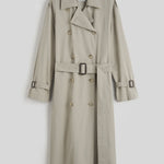 Toteme Crisp Summer Trench in Clay