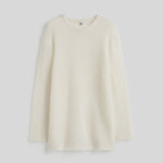 Toteme Long Open Weave Knit in Off White