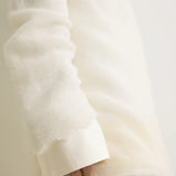 Toteme Long Open Weave Knit in Off White