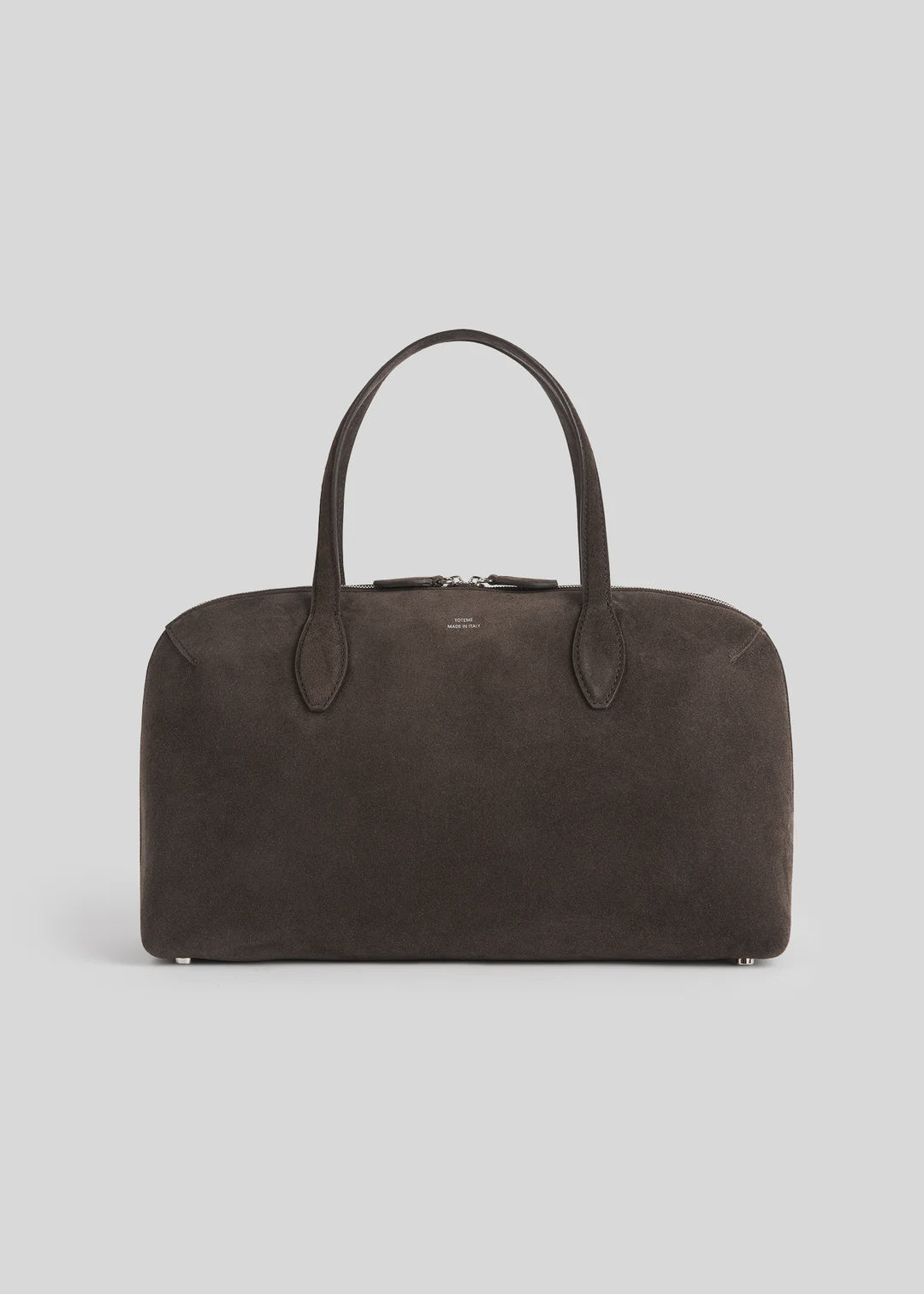 Toteme Medium Suede Day Tote in Brown