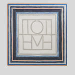 Toteme Collector Sarong Silk in Ecru and Navy