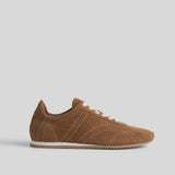 Toteme Flex Suede Sneaker in Copper