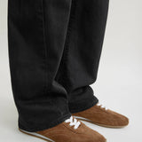 Toteme Flex Suede Sneaker in Copper