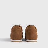 Toteme Flex Suede Sneaker in Copper