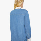 Mother The Frilly Foxy Boxy Shirt in Story So Far