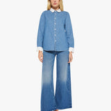 Mother The Frilly Foxy Boxy Shirt in Story So Far