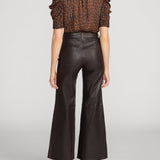 Frame The Gillian Top in Light Leopard Multi