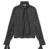 Frame The Nouvelle Polka Dot Blouse