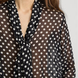 Frame The Nouvelle Polka Dot Blouse