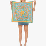 Mother The Scarf It Down In Sun Baked
