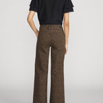Frame The Silk Arcadia Top in Black - close up