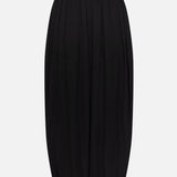 Frame The Silk Balloon Pant in Black