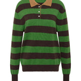 Maggie Marilyn This Must Be The Place Sweater in Meadow Stripe
