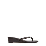 St Agni Thong Wedge in Coffee