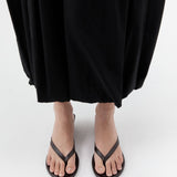 St Agni Thong Wedge in Coffee